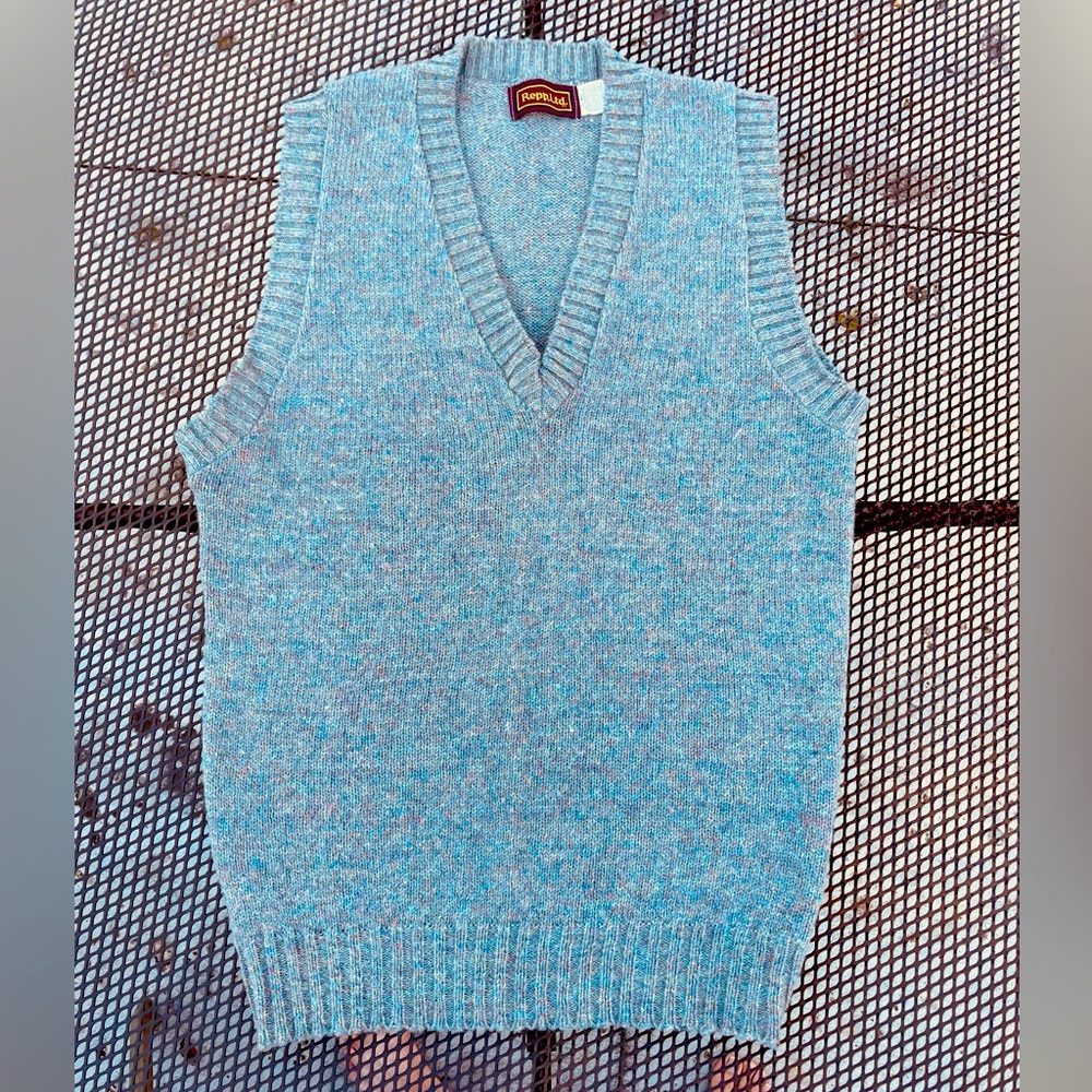 Multicolor Weave “Repp, Ltd.” Sweater Vest